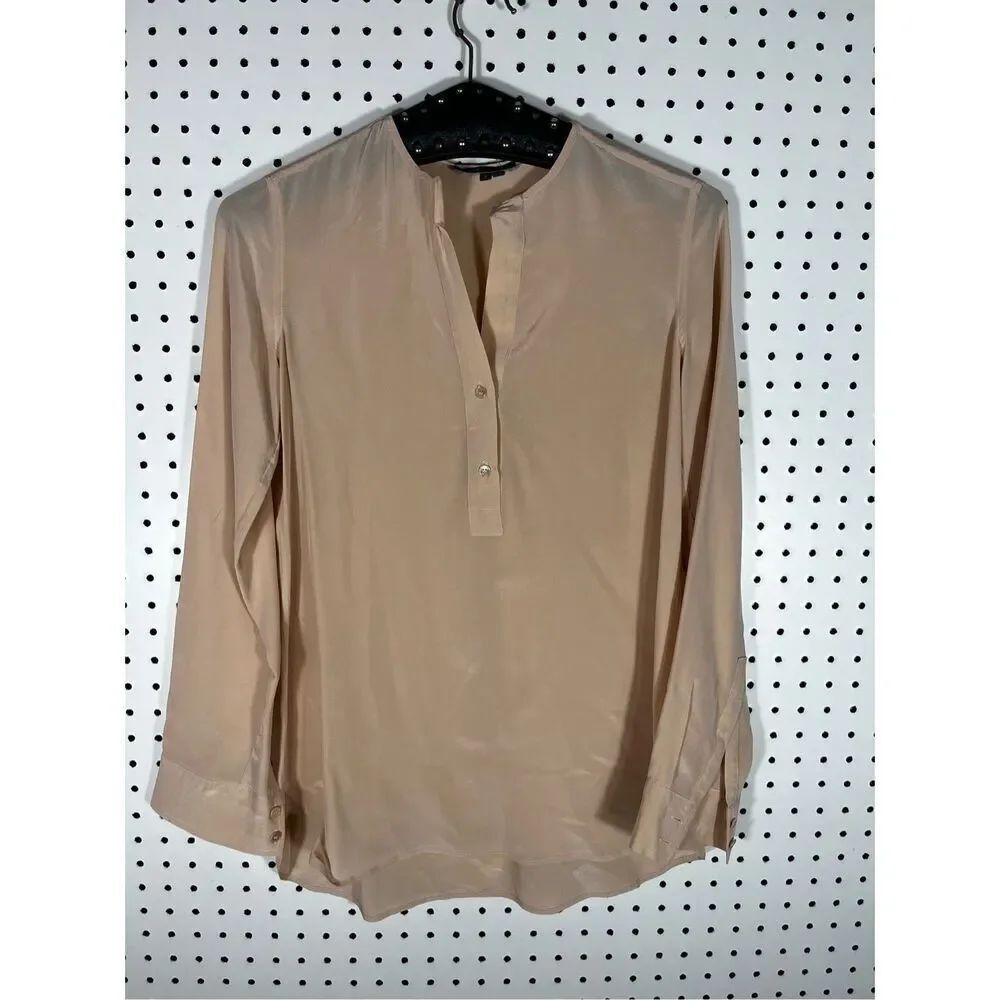 Vince silk Blouse size 2